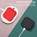 Wireless Earphones Shockproof Carbon Fiber Luggage TPU Protective Case, For AirPods 3 - Image 5