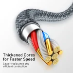 Baseus CALD000402 Dynamic Series 2.4A USB to 8 Pin Fast Charging Data Cable, 1m, 2m - Image 6