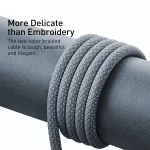 Baseus CALD000402 Dynamic Series 2.4A USB to 8 Pin Fast Charging Data Cable, 1m, 2m - Image 7