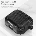 Diamond Shield Mecha TPU + PC Earphone Protective Case with Hook for AirPods 3, For AirPods 3 - Image 4