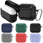 Diamond Shield Mecha TPU + PC Earphone Protective Case with Hook for AirPods 3, For AirPods 3 - Image 7