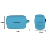 Wireless Earphone Silicone Protective Case with Hook for JBL T280TWS X - Image 3