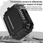 Diamond Shield Mecha TPU + PC Earphone Protective Case with Hook for AirPods Pro, For AirPods Pro - Image 6