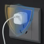 WK WP-U133 GaN 33W Cube Sugar Gallium Nitride Charger with USB to USB-C / Type-C Data Cable, CN Plug - Image 6