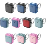 Wireless Earphone TPU + PC Shockproof Case with Hook, For AirPods 1 / 2, For AirPods 3, For AirPods Pro - Image 3