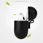 Crazy Horse Texture Earphone Protective Case with Hang Buckle For AirPods 3 - Image 4