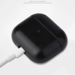 Crazy Horse Texture Earphone Protective Case with Hang Buckle For AirPods 3 - Image 5