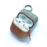 Electroplating Glitter Powder Wireless Earphone Protective Case, For AirPods 1 / 2, For AirPods Pro - Image 4