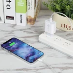SDC-20W PD USB-C / Type-C Travel Charger + 1m 20W USB-C / Type-C to 8 Pin Data Cable Set,, EU Plug - Image 7
