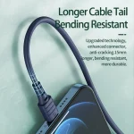 REMAX RC-179i 2.4A 8 Pin High Elastic TPE Fast Charging Data Cable, Length: 1m, 8 Pin - Image 6