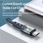 REMAX RC-179m  2.4A Micro USB High Elastic TPE Fast Charging Data Cable, Length: 1m, Micro USB - Image 5