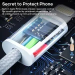 PD USB-C / Type-C to 8 Pin Data Cable, Cable Length: 1m, 12W, 20W - Image 2