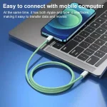 PD USB-C / Type-C to 8 Pin Data Cable, Cable Length: 1m, 12W, 20W - Image 3