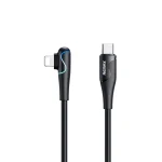 REMAX RC-192i Carrie Series PD 20W USB-C / Type-C to 8 Pin 90 Degree Elbow Fast Charging Gaming Data Cable, Cable Length: 1m, RC-192i