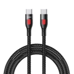 REMAX RC-195 Lesu Series PD 65W USB-C / Type-C to USB-C / Type-C Fast Charging Data Cable, Cable Length: 1m