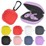 Pure Color Silicone Earphone Protective Case with Hook For Beats Fit Pro, EDA002370401I, EDA002370401A, EDA002370401B, EDA002370401C, EDA002370401D, EDA002370401E, EDA002370401F, EDA002370401G... - Image 2