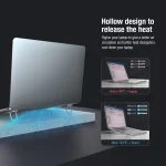 NILLKIN Bolster Plus Sticky Three-speed Adjustable Zinc Alloy Laptop Holder - Image 4