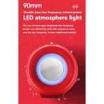 T&G TG322 40W Waterproof Portable LED Bluetooth Speaker, TG322 - Image 4