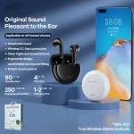 REMAX TWS-50i True Wireless Stereo Bluetooth Earphone, Black - Image 4