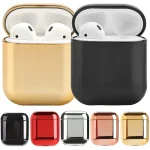 Electroplated TPU Earphones Shockproof Protective Case, For AirPods 1/2, For AirPods Pro - Image 2
