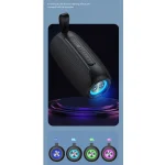 awei Y370 Outdoor Waterproof Bluetooth Speaker with Colorful Light - Image 5