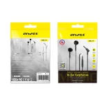 awei PC-7 Mini Stereo Semi In-ear Wired Earphone, PC-7(Black), PC-7(White) - Image 2