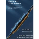 awei PC-7 Mini Stereo Semi In-ear Wired Earphone, PC-7(Black), PC-7(White) - Image 6