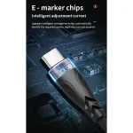 ADC-008 100W USB-C / Type-C to USB-C / Type-C Fast Charge Data Cable, 1m, 2m - Image 4