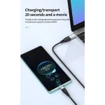 ADC-008 2 in 1 PD 30W USB + USB-C / Type-C to 8 Pin Flash Charge Data Cable, 8 Pin - Image 5