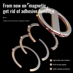 R-JUST SJ20 Magnetic Back Sticker Phone Holder for iPhone 12 & 13 Series, SJ20 - Image 5
