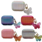 Color Plated PC Earphone Case with Butterfly Clasp, For AirPods 1 / 2, For AirPods Pro - Image 3