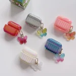 Color Plated PC Earphone Case with Butterfly Clasp, For AirPods 1 / 2, For AirPods Pro - Image 4
