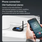 C41 3 in 1 Optical Fiber Bluetooth 5.0 Audio Adapter Receiver Transmitter with LCD Screen - Image 6