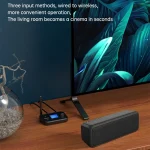 C41 3 in 1 Optical Fiber Bluetooth 5.0 Audio Adapter Receiver Transmitter with LCD Screen - Image 7