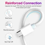 USB to Micro USB Copper Core Charging Cable, 30cm, 50cm - Image 2