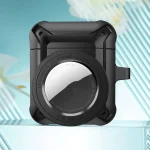 Wireless Earphone Protective Case with AirTag Case, For AirPods 1/2, For AirPods Pro