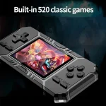 S8 3.0 inch Screen Classic Handheld Game Console Built-in 520 Games, S8 / Army Green, S8 / Black, S8 / Blue - Image 4