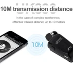 Fineblue UK-890 DSP Noise Reduction Lavalier Pull Cable Bluetooth Earphone without Vibration - Image 6