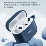 ROCK RPC3013 Silicone Earphone Protective Case with Hook For AirPods 3 - Image 5