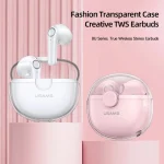 USAMS BU12 TWS Half In-Ear Bluetooth 5.1 Wireless Earphones, USAMS BU12 - Image 2