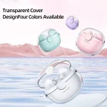 USAMS BU12 TWS Half In-Ear Bluetooth 5.1 Wireless Earphones, USAMS BU12 - Image 7