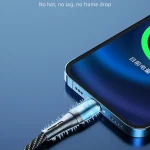 awei CL-972 Type-C / USB-C + 8 Pin + Micro USB 3 In 1 Fast Charging Data Cable, Length: 1.2m - Image 7