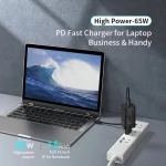 awei PD9 65W GaN Fast Charging Travel Charger, EU Plug - Image 4