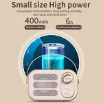 DW13 Portable HIFI Mini Retro Wireless Bluetooth Speaker - Image 5