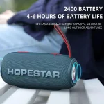 HOPESTAR H49 RGB Light TWS Waterproof Wireless Bluetooth Speaker - Image 4