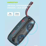 HOPESTAR H49 RGB Light TWS Waterproof Wireless Bluetooth Speaker - Image 5