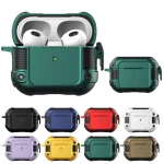 Tank TPU+PC Wireless Earphone Protective Case, For AirPods Pro - Image 2