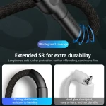 5A Beauty Tattoo USB Charging Cable,Cable Length: 1m, USB-C / Type-C - Image 6