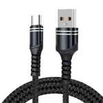 6A Woven Style USB Charging Cable, Cable Length: 1m, USB-C / Type-C
