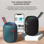 HOPESTAR P20 mini Waterproof Wireless Bluetooth Speaker, P20 mini(Black), P20 mini(Red), P20 mini(Grey), P20 mini(Blue) - Image 3